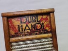 Dubl Handi Cabinet Washboard Lingerie Silks Vintage Box Shelf W  Artwork
