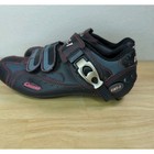 Cat-1 Carbon Fiber Road Cycling Shoes Black Grey Red Ratchet Buckle Mens 11