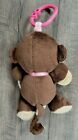 Baby Girl New Child Mine Carter s Musical Plush Hanging Monkey Toy