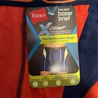 Hanes 3 Pack Men X-temp Performance Cool Boxer Briefs Underwear Red Size Xxl