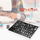 52 Pcs Sewing Machine Presser Foot Feet Tool Kit Set For Brother Singer Domestic