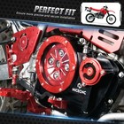For Honda Xr650l 1993-2025 Nicecnc Transparent Clutch Cover Oil Filter Cap Guard