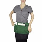 10 Waist Aprons Commercial Restaurant Home Bib Poly Cotton Kitchen  3 Pockets 