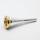 Genuine Bach 18 24k Gold Rim   Cup French Horn Mouthpiece New