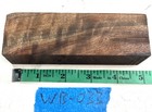 Walnut Burl Wood Block Knife   Knives Handle Pen Blank Material  Unfinished