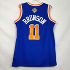 Jalen Brunson  11 Jersey embroidered blue finals