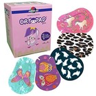 Ortopad   Bamboo Girls Eye Patches  50 box  junior Size  0-2 Yrs  Ghosts owl