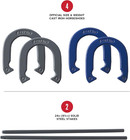 Franklin Sports Horseshoes Sets - Metal Horseshoe Game Sets For Adults   Kids - 