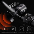 Electric Bike Horn 120db Adults Kids Bike Horn Alarm Ipx4 Waterproof Electronic 