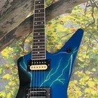 Shipped From The Usa Dimeba Darrel Dean Ml Shaped Electric Guitar Black Hardware