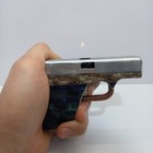 Vintage Itk Pistol Lighter  Prison Art  Exclusive Handmade  Ussr 1960s 