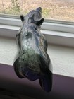 Inuit Green Jade Stone Bear Alaskan  Native Vintage Matthew Mok 5083