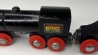 Vintage Brio Wooden Railway 1990 Black Steam Train   Coal Tender  33414 Sweden