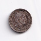 Netherlands 1862 10c Ten Cent Silver Coin King William Iii Vf Very Fine  640