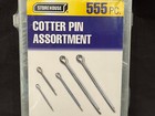555pc Cotter Pin Assortment Set Clip Hair Key Fitting Axle Suspension Tool Kit