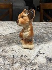 Royal Copley Puppy Dog Figurine Vintage 1950s  Cute Terrier Mix