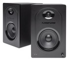 Pair Samson M50 5  Powered Studio computer podcast Reference Monitors Speakers