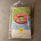 New Lot Of 3 Sun Squad Inflatable Swim Tubes 31    Diameter Yellow Pink   Blue