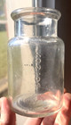 Nice Clear Half Pint Size Jar Embossed  poison  1910 s Era Clean L  k