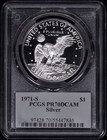 1971-s Proof Ike Silver Dollar  1 Pcgs Pr70dcam - Perfection 