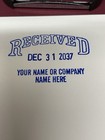 Self Inking Date Stamp Good Thru Dec 31 2037 Free Customization Received