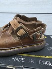 Dr Martens 9067 Sz 6 Brown Leather O Ring Fisherman Chunky Sandals England Made