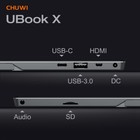 Chuwi 12in Ubook X Tablet Intel Celeron N4100 Windwos 11 Home 8g 256g