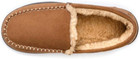 Men s Non-slip Memory Foam Moccasin Loafers Warm Brown House Slippers Size 9