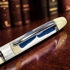 Vtg Reyataz Hiv Pharma Drug Rep Pen White Heavy Metal Floaty 3d Pill Ultra Rare