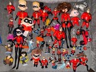 Disney Pixar The Incredibles Action Figures   Toys Lot Of 60