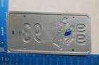 Wyoming License Plate Tag Rental Fleet Car Vehicle   99 93 Two Digit Number