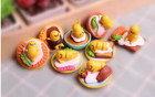 New 8pcs Gudetama Figure Cute Sushi Lazy Egg Mini Model Home Ornaments Gift