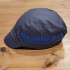 Rene Herse Cycling Cap Walz Made In Usa Organic Cotton Charcoal blue S m