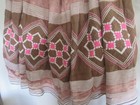 Vintage Seminole Miccosukee Patchwork Skirt Native American Handmade Tribal Art 
