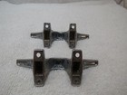 Pair 4 7 16 Inch Old Chrome Boat Dock Cleats  d2a1053 