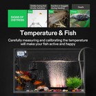Thermometer Fish Tank Water Terrarium Temperature With Suction Cup For Turtle