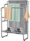 3 Tier Floor Towel Rack  40  Tall Freestanding Towel Racks For Bathroom