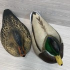 2 Avery Greenhead Gear Mallard Drake   Mallard Hen Decoy Ducks 14  X 6  Hunting