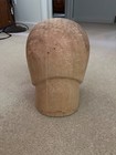 Vintage Antique Wooden Wood Hat Mold Millinery Hat Block Form