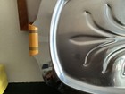 Art Deco Farber Bros Brothers Krome Kraft Ny Bakelite Handles Meat Serving Tray