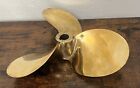 Vintage Michigan Aqua Master Bronze Brass Propeller 12 Right Hand 12 5 9   54