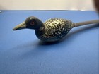 Vintage Handcrafted Common Loon Letter Opener 8 