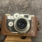 1950 Argus C-four Vintage Camera Cintar 50mm F 2 8 Lens   Leather Case