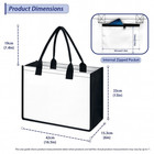 Custom Name Bride Tote Bag  Bridesmaid Totes  Bridal Party Gifts  Bridesmaid Pro