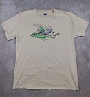 Vintage Roswell New Mexico Alien Shirt Mens Large Roadrunner Gildan Area 51 Ufo