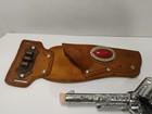 Vtg Lot Of 3 Toy Metal Cap Guns Nichols Hubley   1 Holster