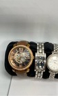 Fossil Ladies Analog Stainless Steel Watch Lot Of 11