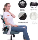 Memory Foam Lumbar Support Cushion For Home Office Car Seat Back Chair Pillow Us