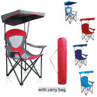 Alpha Camp Camping Chairs With Canopy Sun Shade Outdoor Folding Chairs Portable