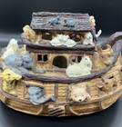 Vintage Gwt-1995 Noah s Ark Night Light Lamp Babies Nursery Room Tabletop Decor